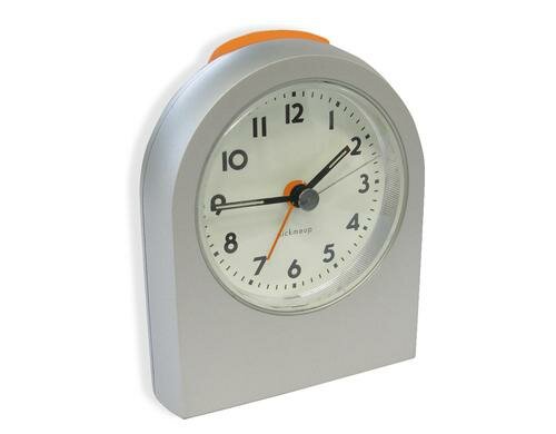 PICK ME UP Elektronischer Wecker silber inkl. Z-Batterie
