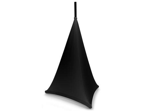 Beamz LSS07B Lycra Stativ-Cover, 0.7 m, schwarz
