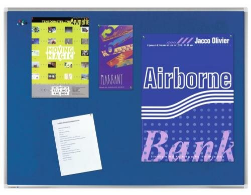 Legamaster Premium Pinboard Textil 45x60cm, blau