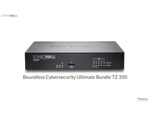 SonicWALL TZ-350 ULTIMATE Medium Boundless Bundle, 3yr PROMO