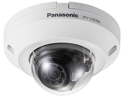 Panasonic Netzwerkkamera WV-U2530L Outdoor Dome, 2MP, 3.1mm 100°