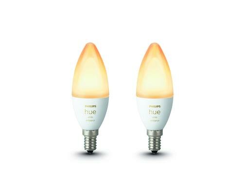 Philips hue White Amb E14 Erweiterung 2x E14 LED, BT
