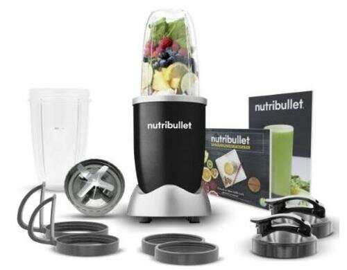 Nutribullet Nährstoffextraktor schwarz 12-teilig