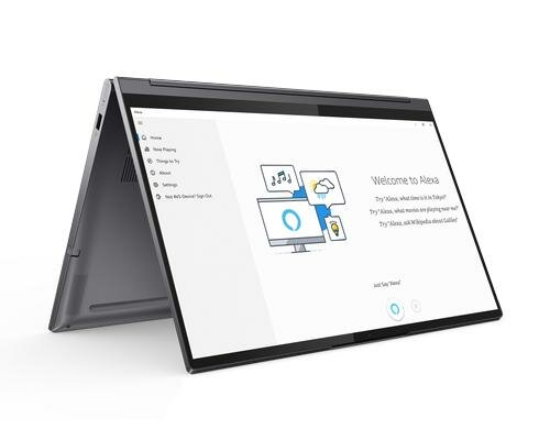 Lenovo Yoga 9 15, i9-10980HK, W10-H 15.6 UHD-T, 16GB, 1TB SSD, GTX1650Ti, Grey