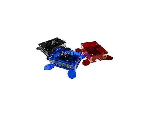 Gehäuse mit VESA Support Passend für Raspbery Pi 4 blau