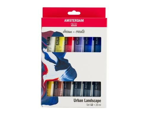 Amsterdam Acrylfarbe Urban Landscape 12 Tuben à 20ml