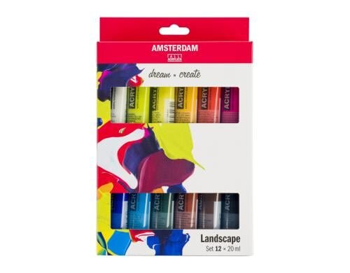 Amsterdam Acrylfarbe Landscape 12 Tuben à 20ml