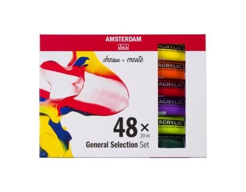 Amsterdam Acrylfarbe Standard 48er Set 48 Tuben à 20ml