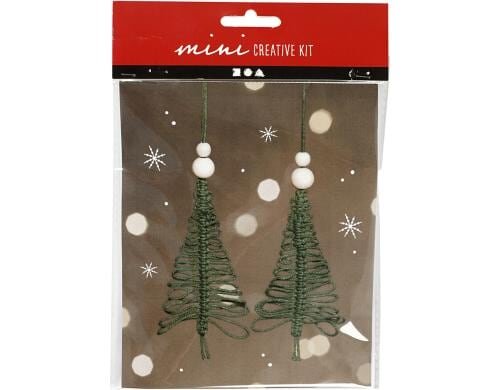 Creativ Company Bastelset Mini Tannenbaum Mitbringsel oder für den Adventskalender