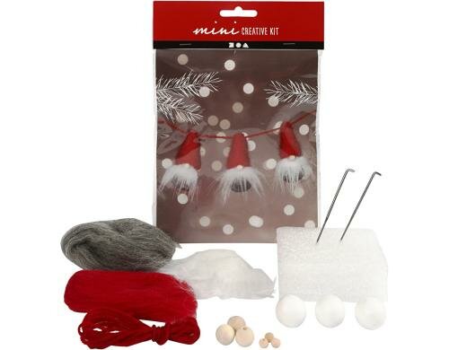 Creativ Company Bastelset Mini Girlande Mitbringsel oder für den Adventskalender