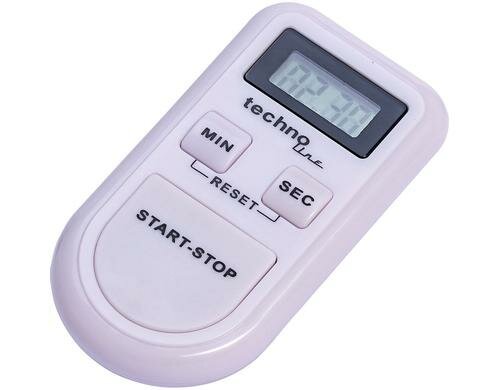TechnoLine Timer KT100, weiss Digital Display, max.99m/min.59s, Magnet