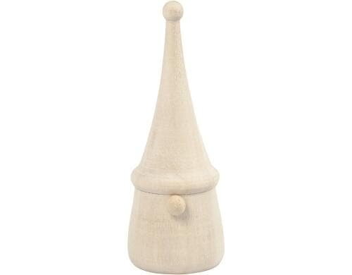 Creativ Company Holz-Zwerg 8 x 3 cm, zum Bemalen und Bebasteln