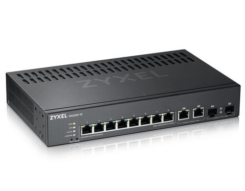 Zyxel GS2220-10 Hybrid Switch Layer 2, lüfterlos