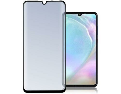 4smarts Second Glass Curved 3D schwarz für Huawei P30 Lite New Edition / P30 Lite