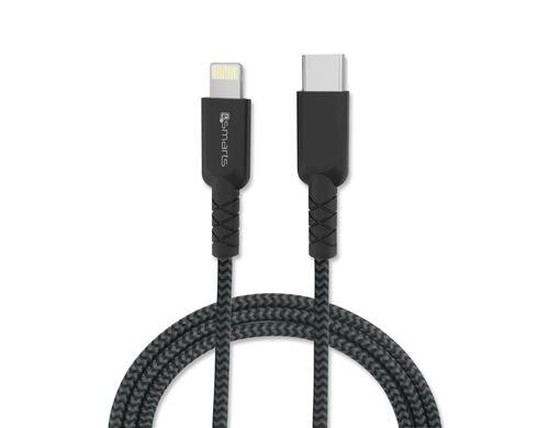 4samrts RAPIDCord PD weiss 1 m, to Lightning Cable