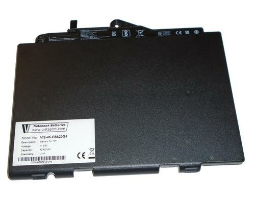 Vistaport Notebook Batteries für HP 11.55V, 4240mAh, 49Wh, 3 Zellen