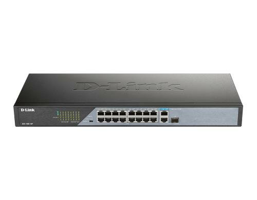 D-Link DSS-100E-18P: 18Port PoE-Layer2 D-Link Surveillance Switch, 18x PoE