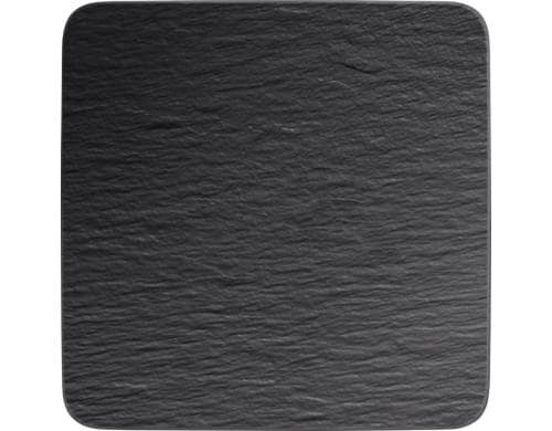 Villeroy & Boch Manufac. Servierplatte 1 Stück,Rock,Porzellan,quad.32.5x32.5x1.5