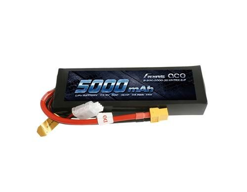 Gens LiPo-Akku 11.1V 5000mAh 50C TRX Shorty 139x43.5x30.5mm 381g XT60