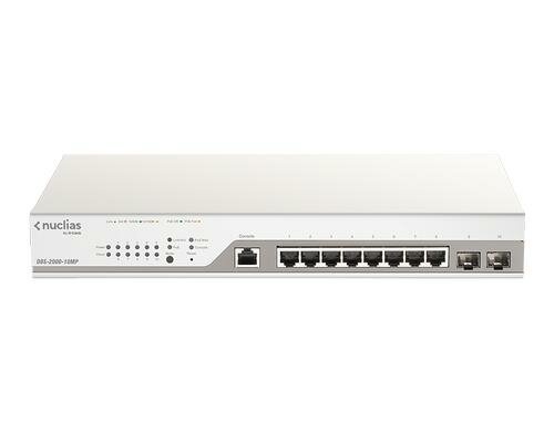 D-Link DBS-2000-10MP: 10Port PoE+ Switch Nuclias Cloud-Managed Switches