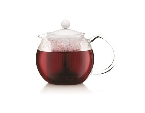 Bodum Assam Teebereiter Glas shadow,  Kunststofffilter,0.5l