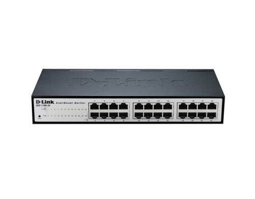 D-Link DGS-1100-24v2: 24 Port EasySmartSw 1Gbps, IGMP, 32xVLAN, QoS, Lüfterlos