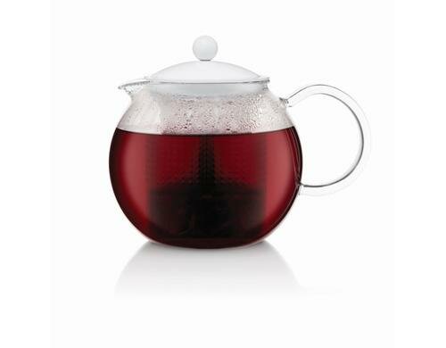 Bodum Assam Teebereiter Glas shadow,Kunststofffilter, 1l