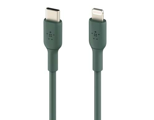 Belkin BOOST CHARGE USB-c-Lightning 1m midnight green
