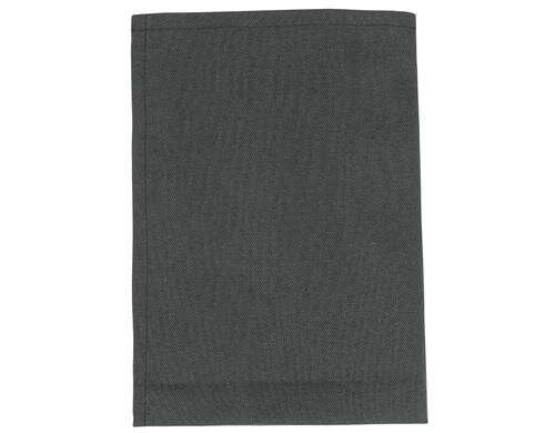 Casa Leon Lona Servietten, Anthrazit 100% Baumwolle, 45x45 cm