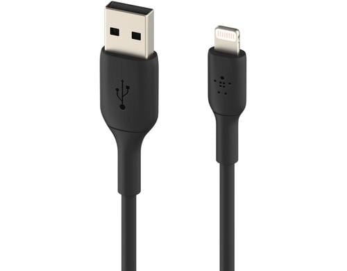 Belkin BOOST CHARGE USB-A-Lightning 15cm schwarz