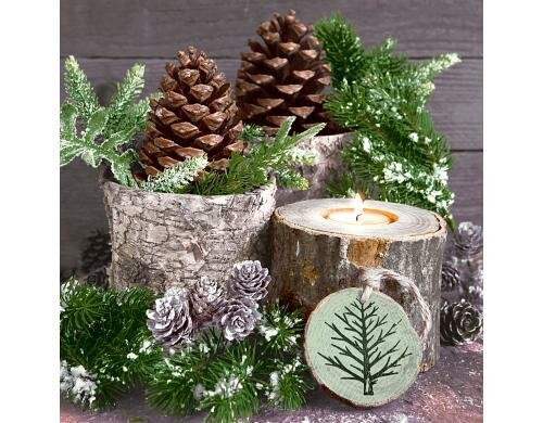 Paper + Design Servietten Natural Compositi 33x33 cm, 20 Stück