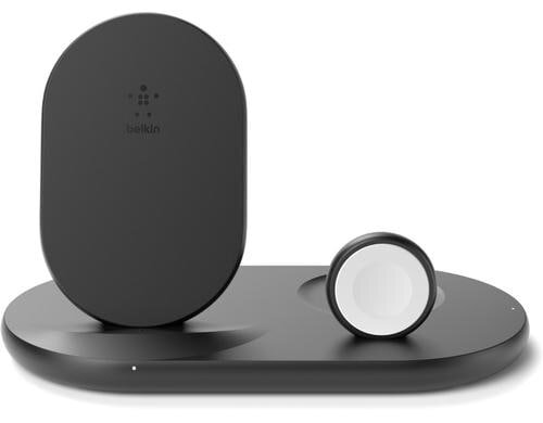 Belkin BOOST CHARGE 3-in-1-Ladegerät für Apple Geräte schwarz