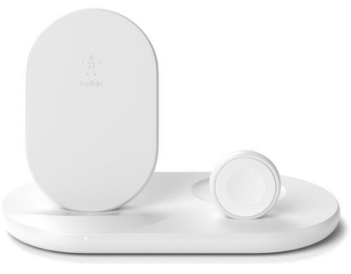 Belkin BOOST CHARGE 3-in-1-Ladegerät für Apple Geräte weiss