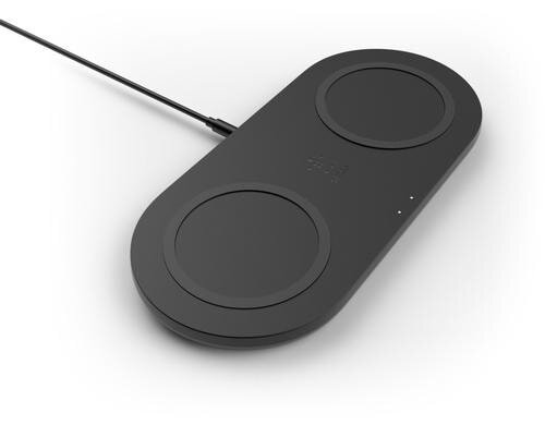 Belkin BOOST CHARGE Ladegerät Dual 2x10W Netzladegerät und Kabel schwarz