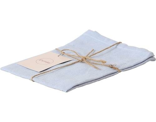 Esmée Serviette, hellblau Baumwolle, 45 x 45cm