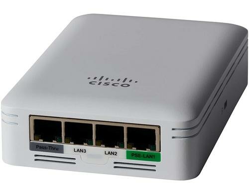 Cisco CBW145AC-E: Wand Access Point WLAN 802.11ac, 2.4/5GHz, 4xGE, PoE, 867Mbps