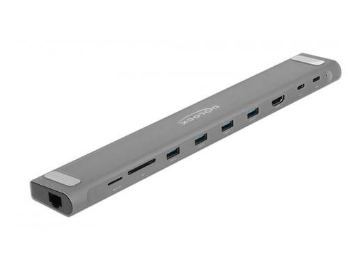 Delock 87748 Slim Dockingstation 4K - HDMI / USB 3.0 / LAN / SD / PD 3.0