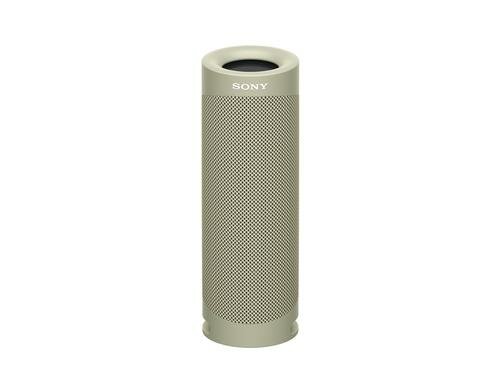 Sony SRS-XB23, Kabelloser Lautsprecher taupe, wasserfest, Bluetooth, 12h Akku