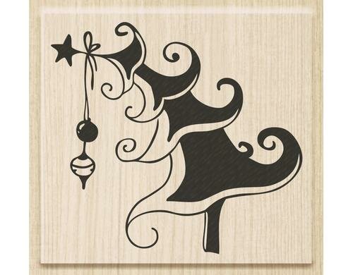 Heyda Stempel Oh Tannenbaum Motivgrössee: 6.5 x 6 cm