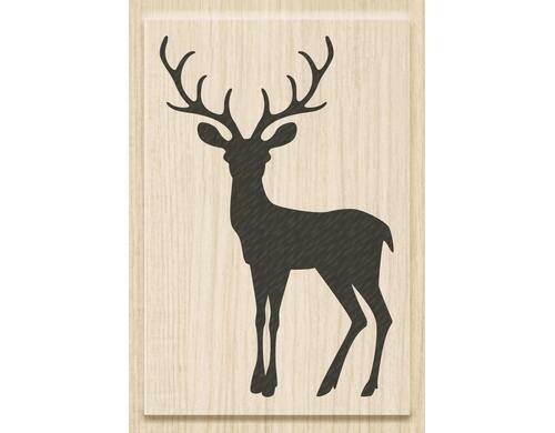 Heyda Stempel Christmas Deer Motivgrössee: 4.7 x 7 cm