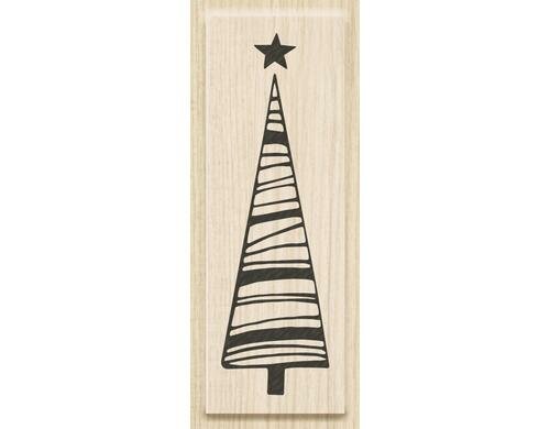 Heyda Stempel Tannenbaum Motivgrössee: 2.1 x 7 cm