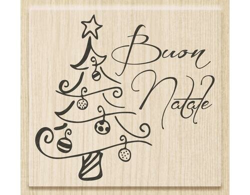 Heyda Stempel Buon Natale Motivgrösse: 6.8 x 5.9 cm