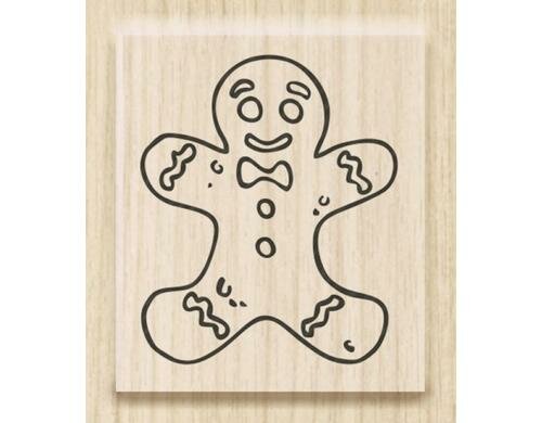 Heyda Stempel Lebkuchenmann Motivgrösse: 5.5 x 3 cm