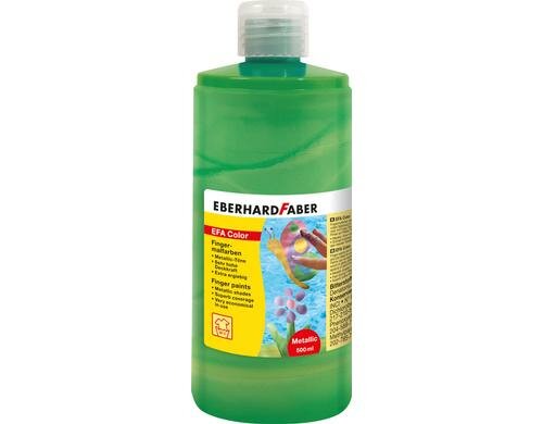 Eberhard F. Fingerfarbe pearl-grün Flasche à 500 ml