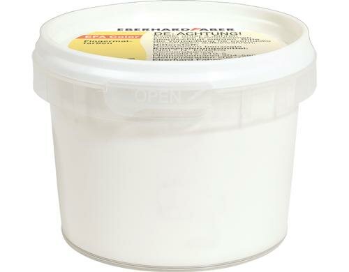Eberhard F. Fingerfarbe  weiss Farbtöpfchen à 100 ml