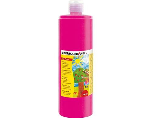 Eberhard F. Fingerfarbe  magenta hell Flasche à 750 ml