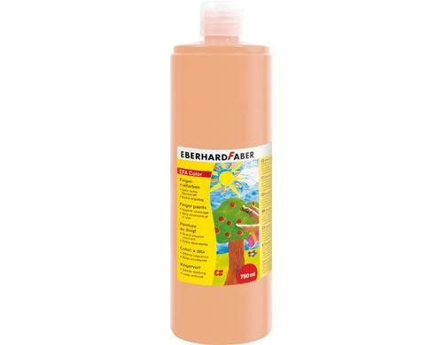 Eberhard F. Fingerfarbe  beigerot Flasche à 750 ml
