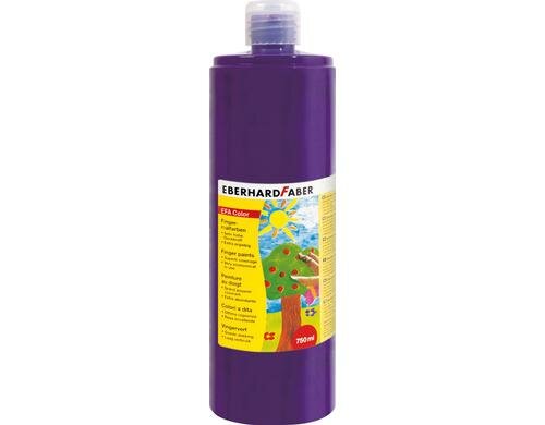 Eberhard F. Fingerfarbe  purpurviolett Flasche à 750 ml