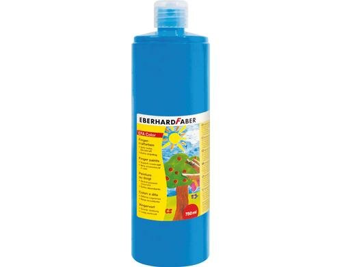 Eberhard F. Fingerfarbe  phthaloblau Flasche à 750 ml