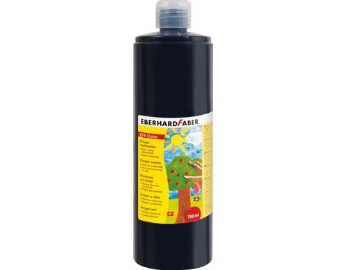 Eberhard F. Fingerfarbe  schwarz Flasche à 750 ml
